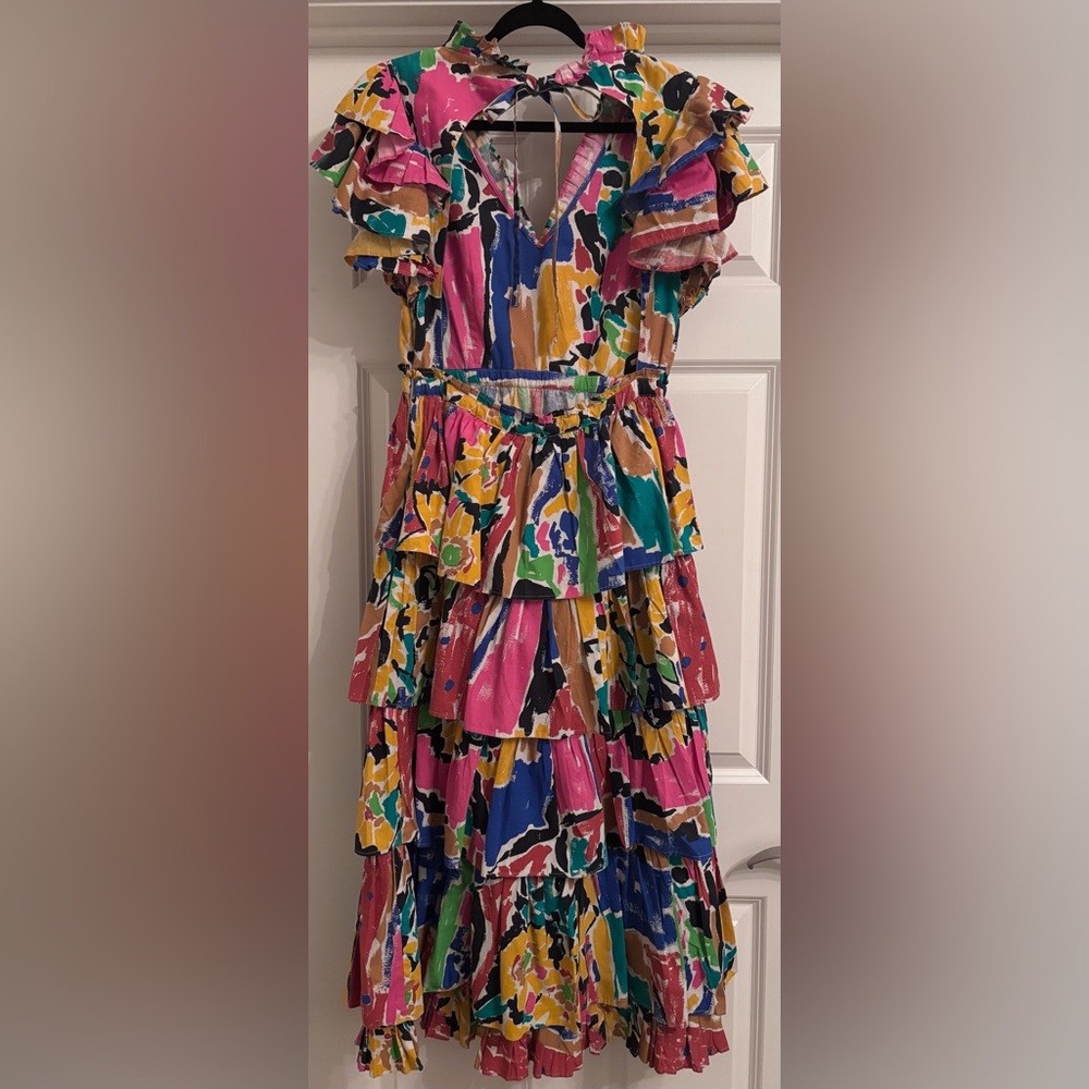 Love‎ the Label Mix-Print Midi Dress - Picture 8 of 9